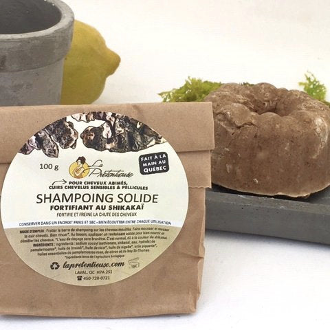 Shampoing solide fortifiant vegan - Shikakaï - 100g